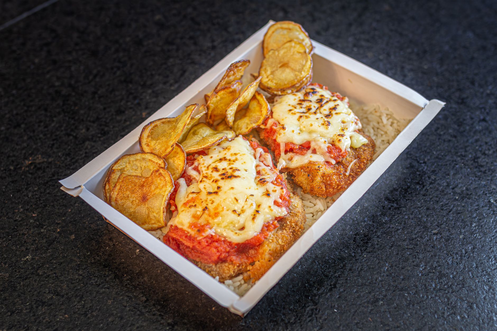 Plateaux repas équipe à Montreuil